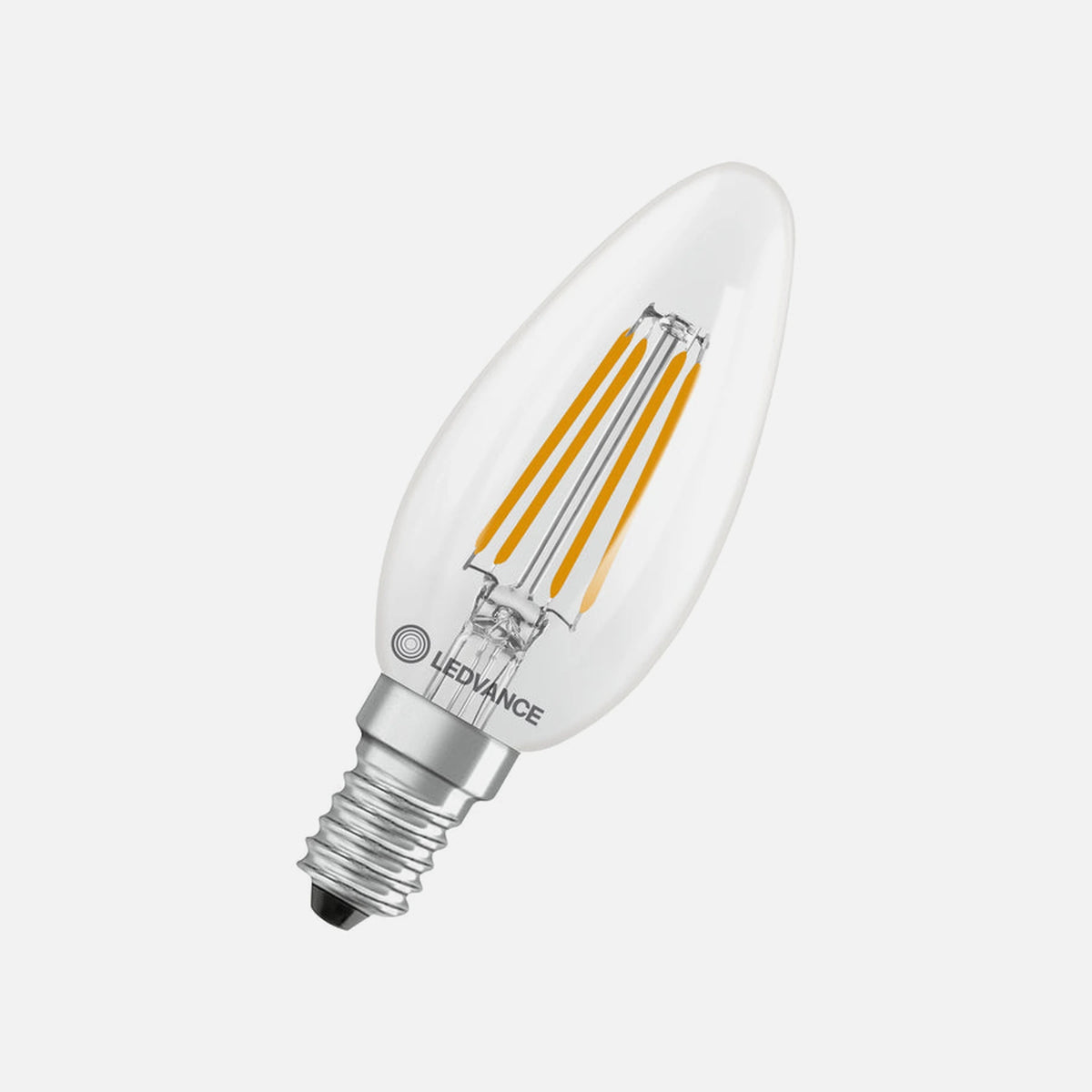 LEDVANCE OSRAM Classic B LED Filament Candle E14 4000K Clear — LEDVANCE OSRAM