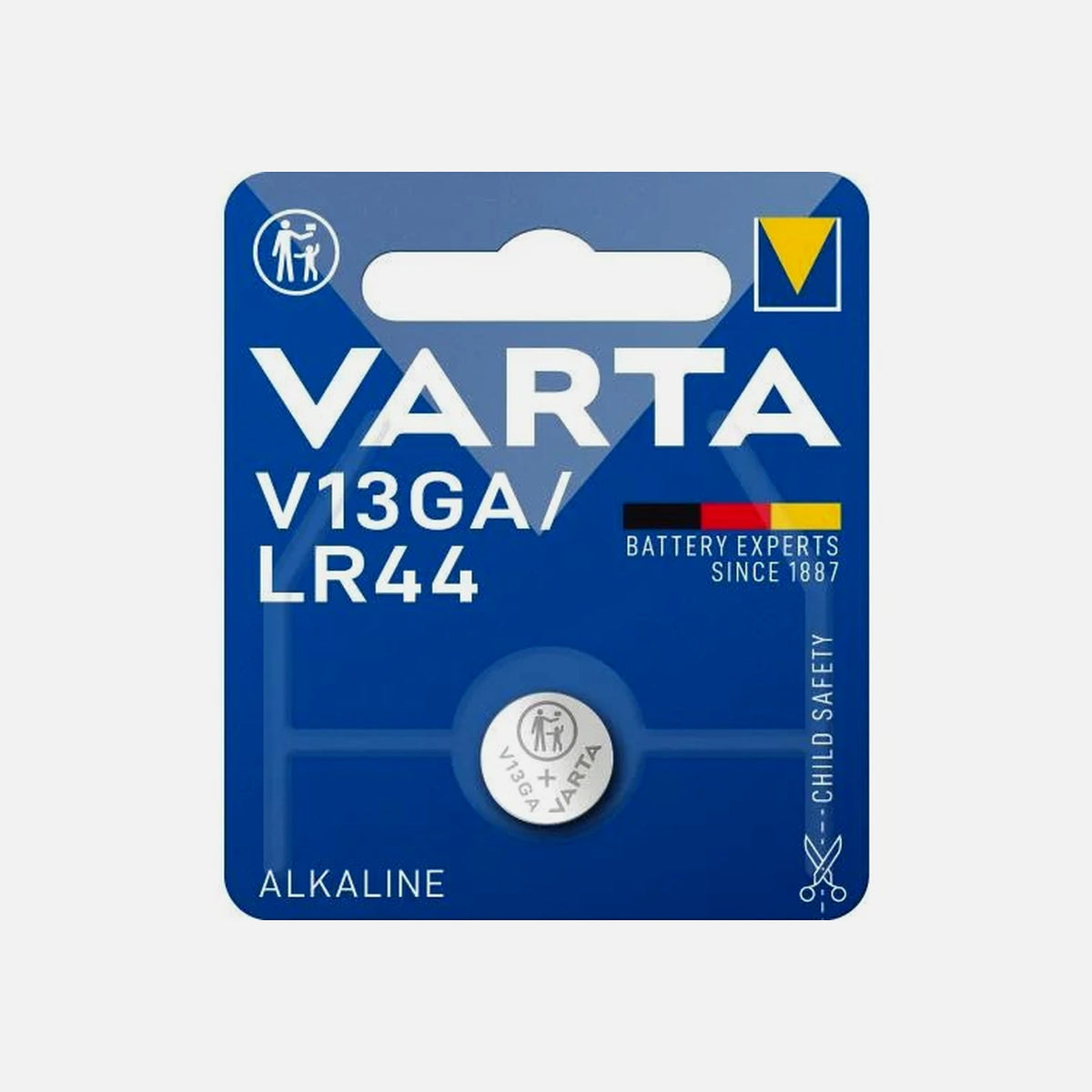 Varta Alkaline Button Cell LR44 1.5 V — Varta