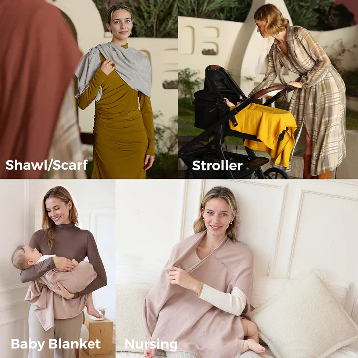 Momcozy Κάλυμμα Θηλασμού – Μαλακό Αναπνέον Poncho Ιδιωτικότητας Πολλαπλής Χρήσης