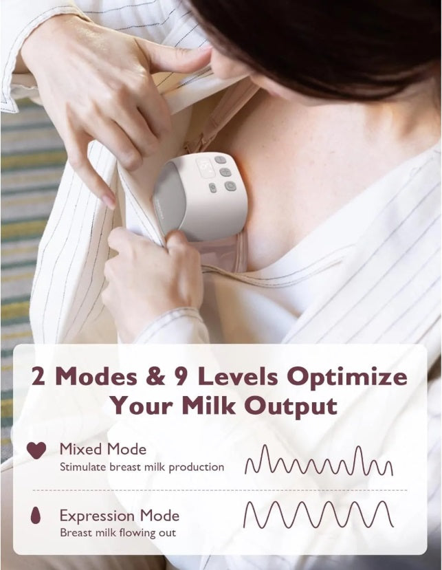 Momcozy S9 Pro Hands-Free Breast Pump — part of the Momcozy S9 Pro Breast Pump + Breast Milk Cooler Bundle