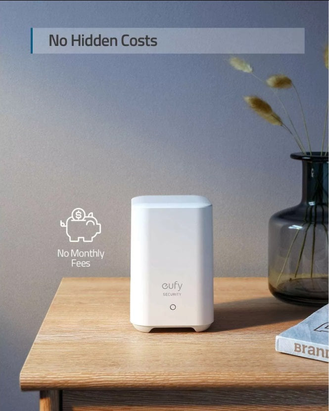 Anker Eufy 5-Piece Home Alarm Kit – HomeBase, Keypad, Motion & 2 Entry Sensors