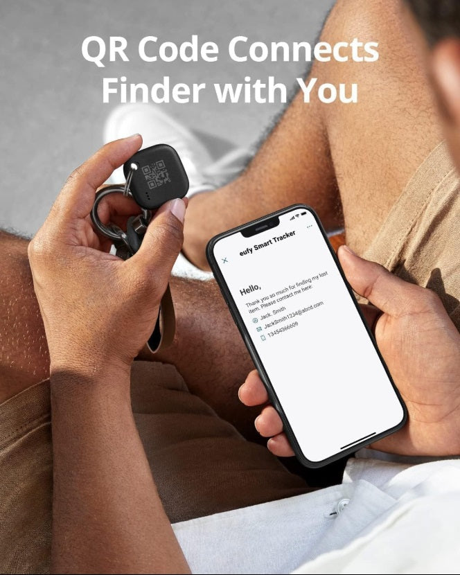 Anker Eufy SmartTrack Link – Bluetooth Tracker, Apple Find My, 2-Pack