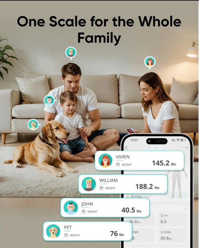 Anker Eufy C20 Smart Scale – 16 Body Metrics, TFT Display, Bluetooth