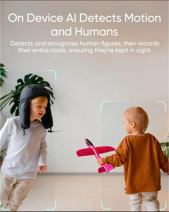 Anker eufyCam C220 2K IP Camera – 360° Pan & Tilt, AI Tracking, Night Vision