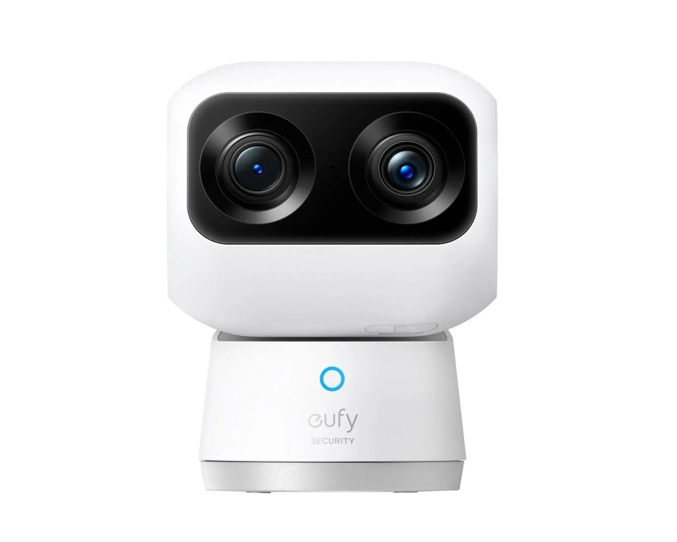 Anker eufyCam S350 4K IP Camera – 360° Dual Lens, 8× Zoom, AI Tracking