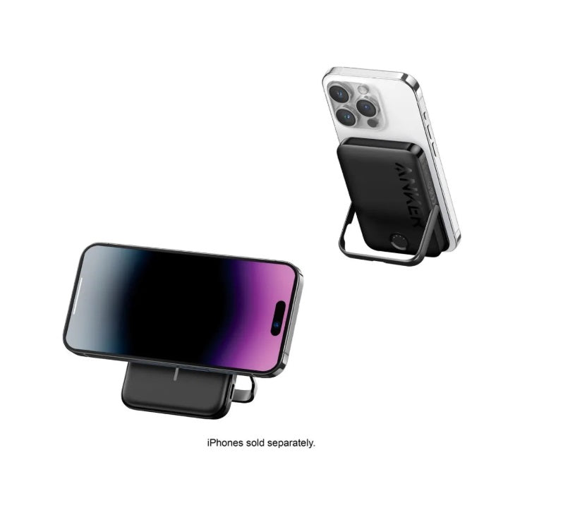 Anker MagGo 5K Magnetic Power Bank – 5000mAh, MagSafe, 7.5W Wireless
