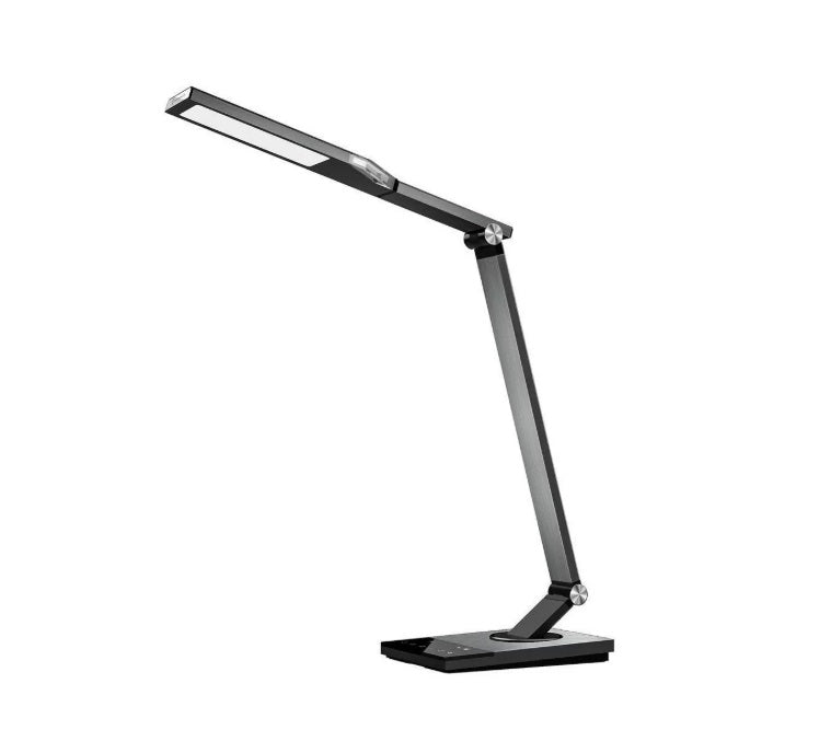 TaoTronics TT-DL16 – LED Desk Lamp 12W 1200lm, Touch, Timer, Night Light, Iron Gray