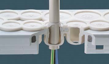 Πίνακας Διανομής Hensel KV 9236 36 Θέσεων IP65 – 63 A, Κλέμες FIXCONNECT® & Διάφανη Θύρα