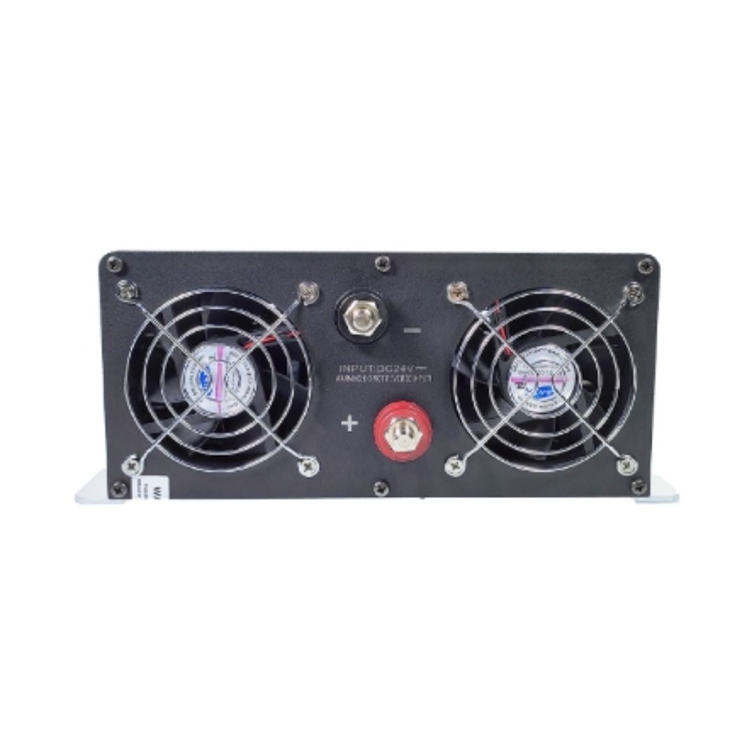 GBC Inverter INV5-12-1500-CB – DC/AC Pure Sine Wave 1500W / 12V with Remote Control