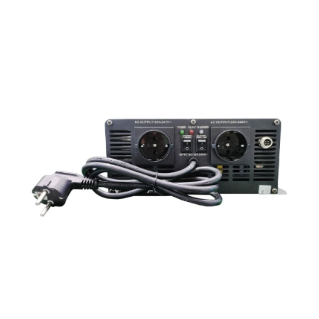 GBC Inverter INV5-12-1500-CB – DC/AC Pure Sine Wave 1500W / 12V with Remote Control