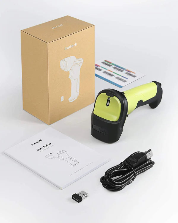 Inateck BCST-60 Ασύρματος Σαρωτής Barcode – 2,4 GHz, 35 μ, 2600 mAh & 220/s