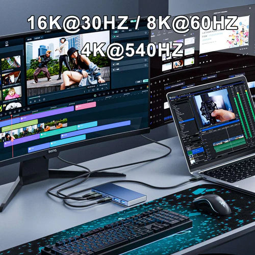 Καλώδιο Thunderbolt 5 1,5 μ. NÖRDIC – Δεδομένα 80 Gbps, Φόρτιση 240W & Βίντεο 16K