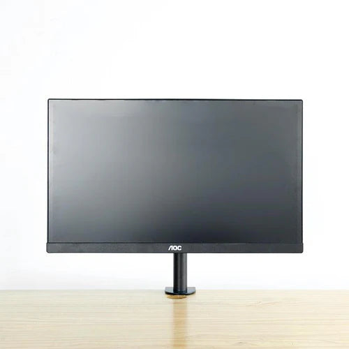 NÖRDIC AM3-21 Single Monitor Desk Mount – VESA 75×75 & 100×100, ±45° Tilt & ±90° Rotate
