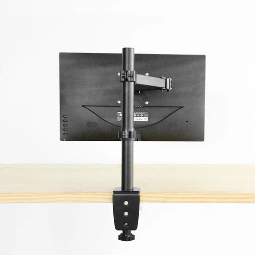 NÖRDIC AM3-21 Single Monitor Desk Mount – VESA 75×75 & 100×100, ±45° Tilt & ±90° Rotate