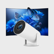 NÖRDIC Mini Portable Projector – 720p HD, Android 11, Wi-Fi 6 & Bluetooth 5.0