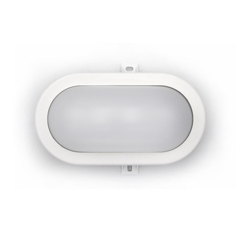 Φωτιστικό Πλαφονιέρα AD LED Oval 10W 4000K – 1200 lm, IP54 & 120° Ευρεία Δέσμη