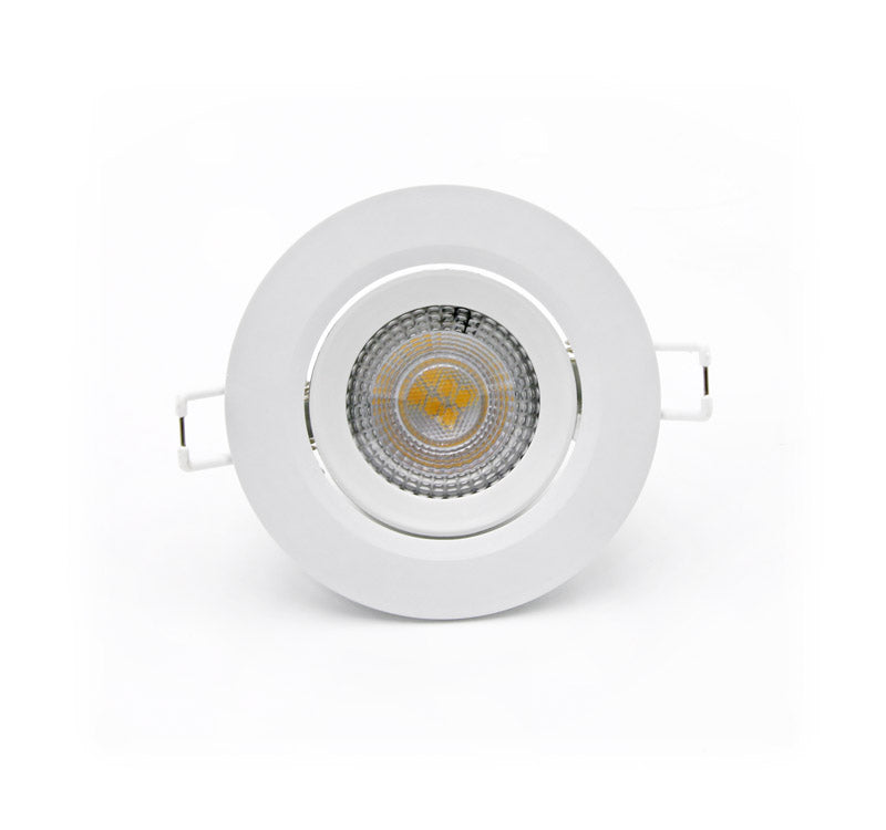 AD Σποτ Ψευδοροφής LED 7 W Slim D90 Λευκό – 3000 K, 560 lm & Γωνία 38°