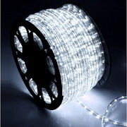 Φωτοσωλήνα LED AD D13 mm Δικάναλη 36 LED/m – Ψυχρό Λευκό, 3 W/m, 230 V & Διάφανη
