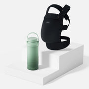 Momcozy PureHug Baby Carrier + Breast Milk Cooler Outing Bundle — Momcozy bundle on light grey background