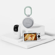 Momcozy Portable Sound Machine + Smart WiFi Baby Monitor Sleep Bundle — Momcozy bundle on light grey background