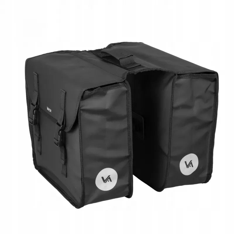 Double Bike Pannier Rack Bag PVC Black 29L VA0447 VAYOX - view 16