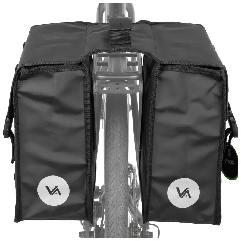 Double Bike Pannier Rack Bag PVC Black 29L VA0447 VAYOX - view 3