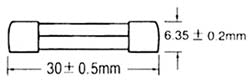 Ασφάλεια Γυάλινη Ταχείας Τήξης 6×30 mm S1019 3 A SXG – Προστασία PCB & Συσκευασία 10 τμχ