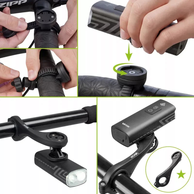 Front Bike Light 2500mAh 1200lm IPX6 VAF1200 VAYOX - view 3