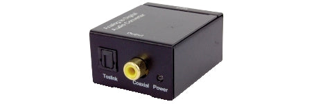 Μετατροπέας Ήχου GBC 14.1536.15 – RCA Stereo σε Toslink & Ομοαξονική 48 KHz LPCM