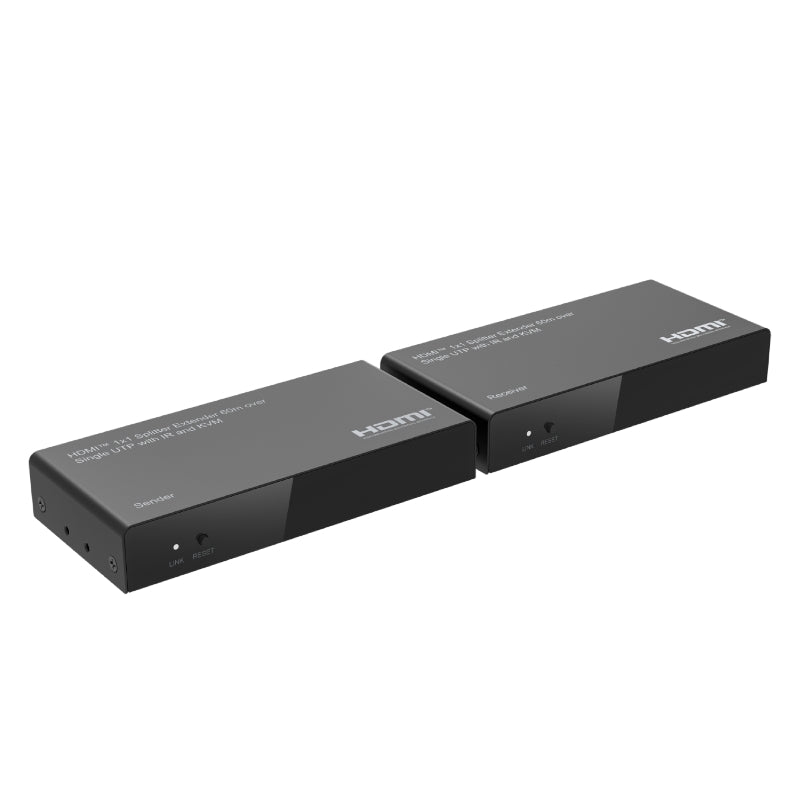GBC 14.2800.64 HDMI KVM Extender 1080p – 50m Cat.6, 2× USB 2.0 & IR Repeater