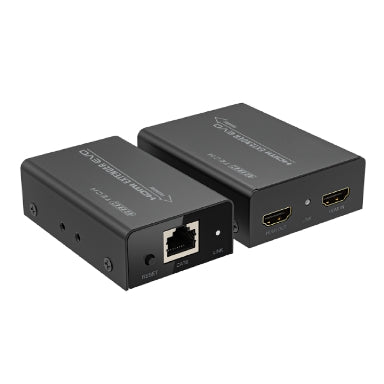 GBC 14.2810.40 HDMI Extender μέσω CAT6 60 m – 1080p, Loop-Out, IR Repeater & PoC