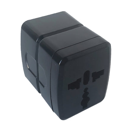 GBC 22.0340.00 Σετ Αντάπτορα Ταξιδιού EU/UK/US/AU – 10 A, 1500 W & Κλείδωμα Ασφαλείας