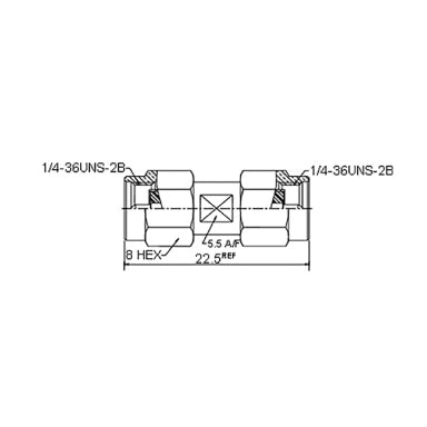 GBC 30.3070.00 SMA Male to SMA Male RF Adapter – Nickel-Plated Brass & 50 Ohm