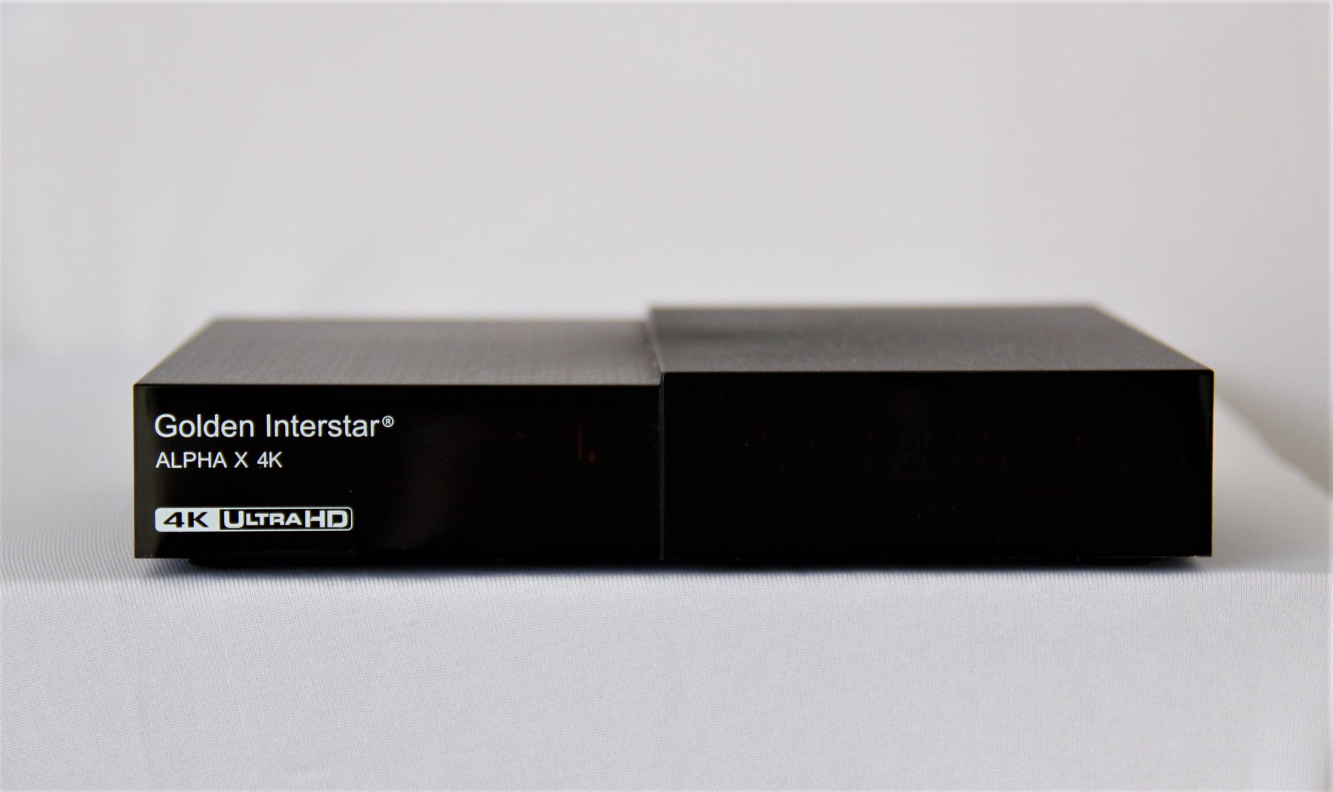 Golden Media Satellite & Receivers — Side View