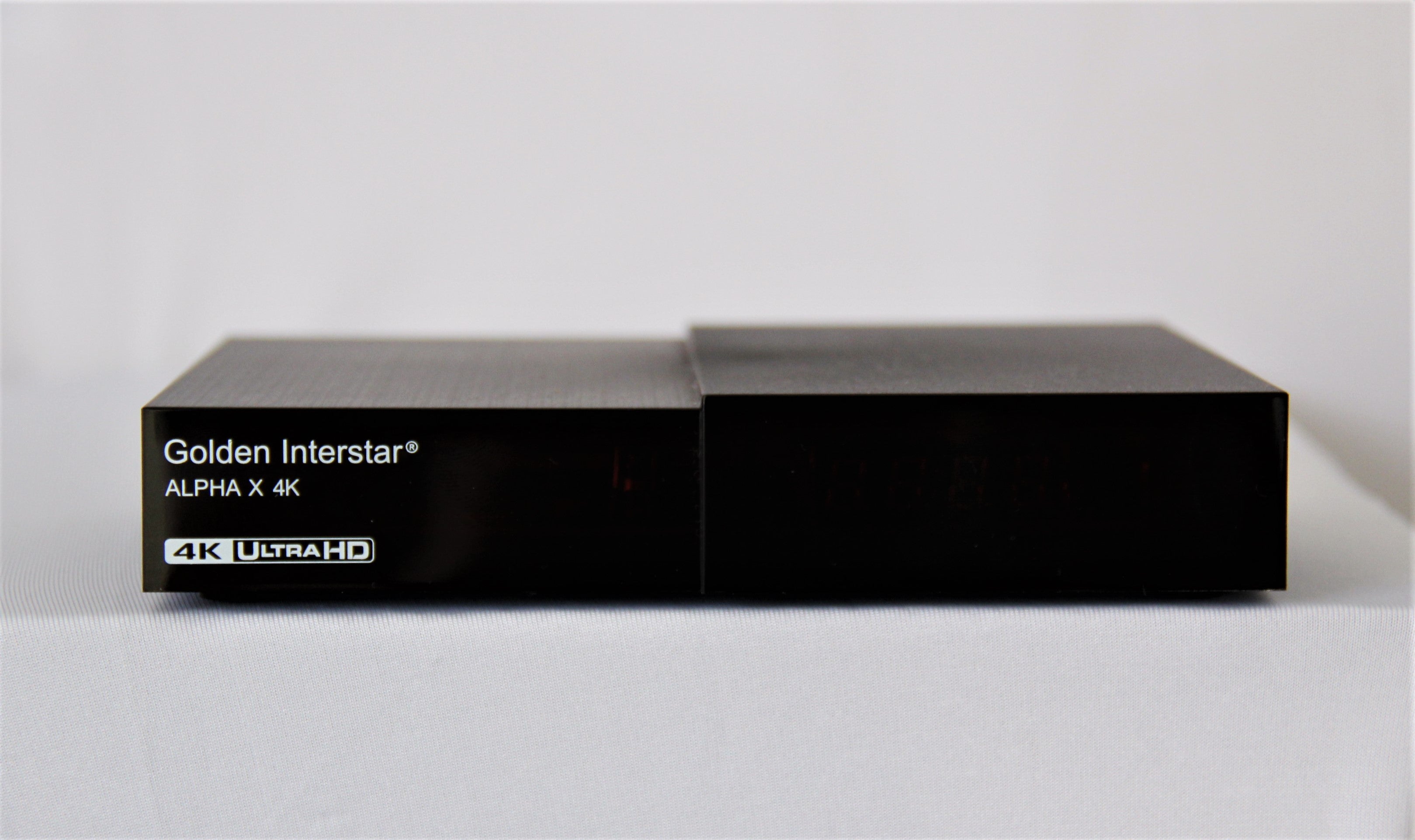 Golden Media Satellite & Receivers — Side View