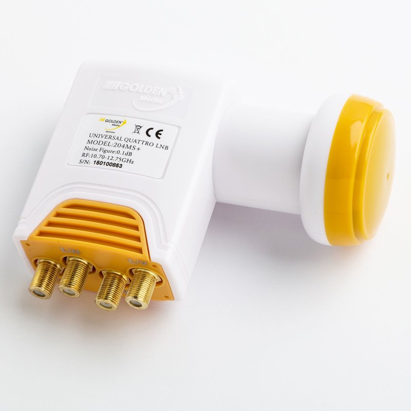 Golden Media LNB — Front View