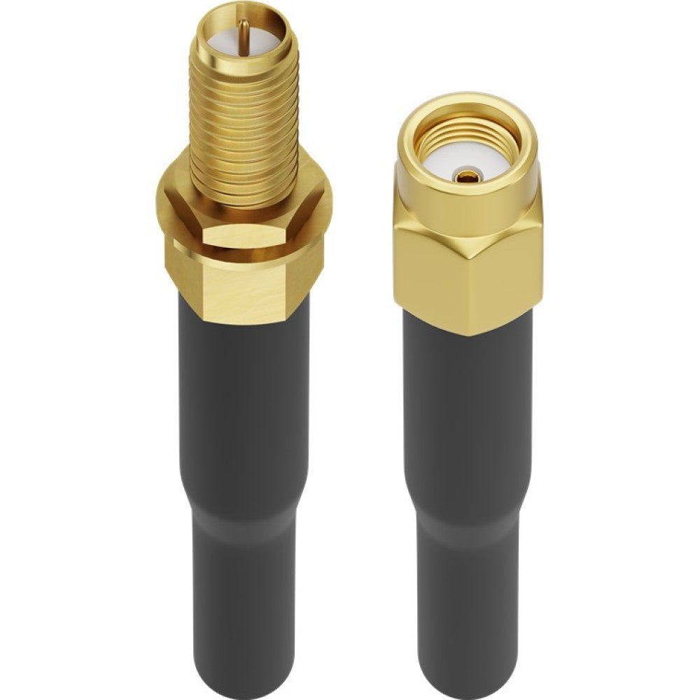 Goobay ICOC SMA-MF100 Επέκταση Κεραίας RP-SMA 10 m – RG-58, Επίχρυσο & 50 Ohm