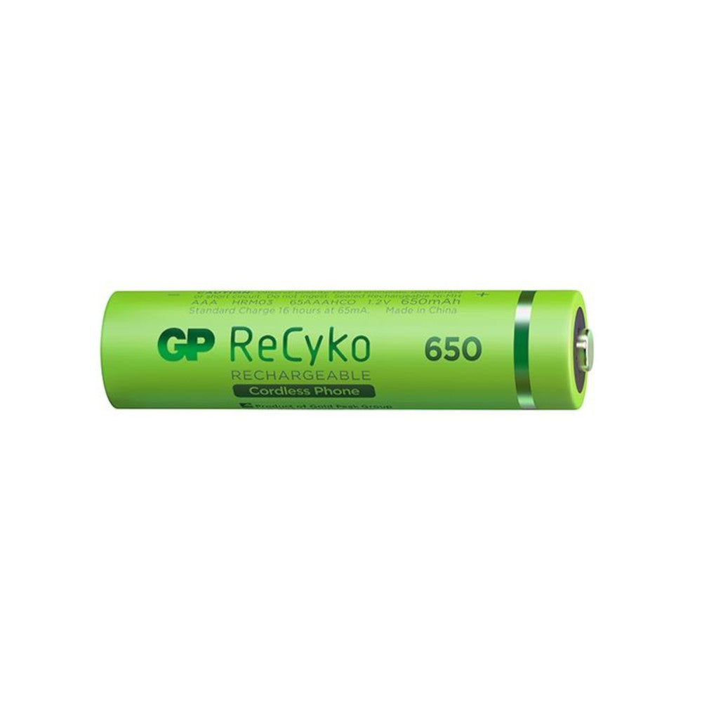 GP ReCyko IC-GP201216 Επαναφορτιζόμενες AAA NiMH – 650 mAh, 1.2 V & 2 τεμ
