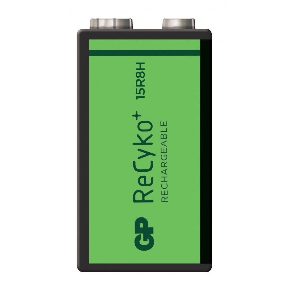 Μπαταρία GP Batteries IC-GP201219 ReCyko 9V 200 mAh NiMH – 1000 Κύκλοι & Προφορτισμένη