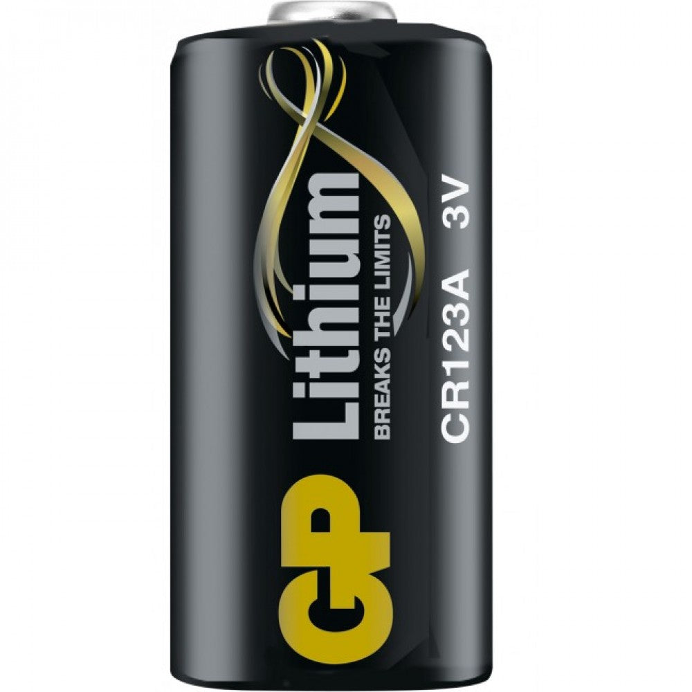 Μπαταρία Λιθίου GP Batteries IC-GP3702 CR123A 3 V – Li-MnO₂, -40 έως 60°C & 1τμχ