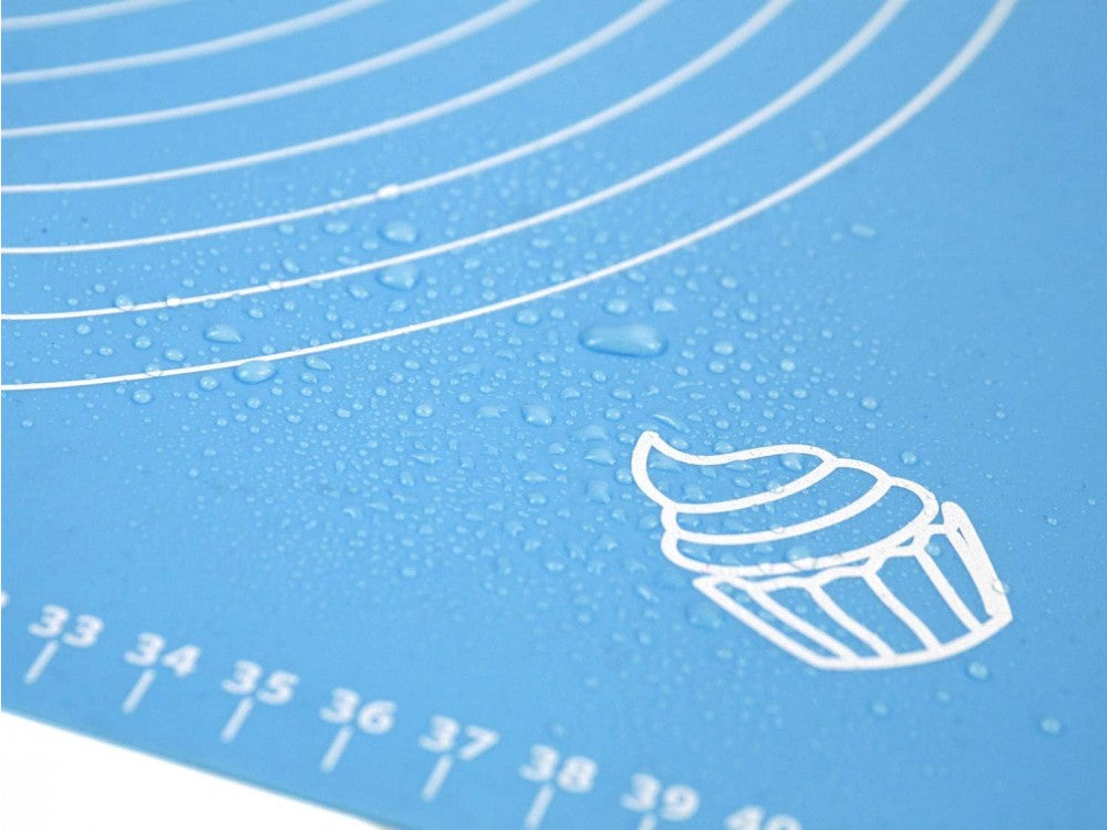 AJ Silicone Baking & Dough Mat 65x45cm – BPA Free, Blue – view 2