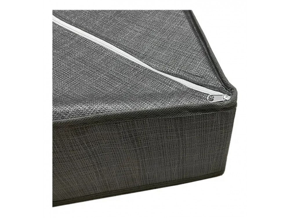 AJ Foldable Drawer Organizer 12-Slot for Socks & Underwear – 32x32x10cm, Grey – view 2