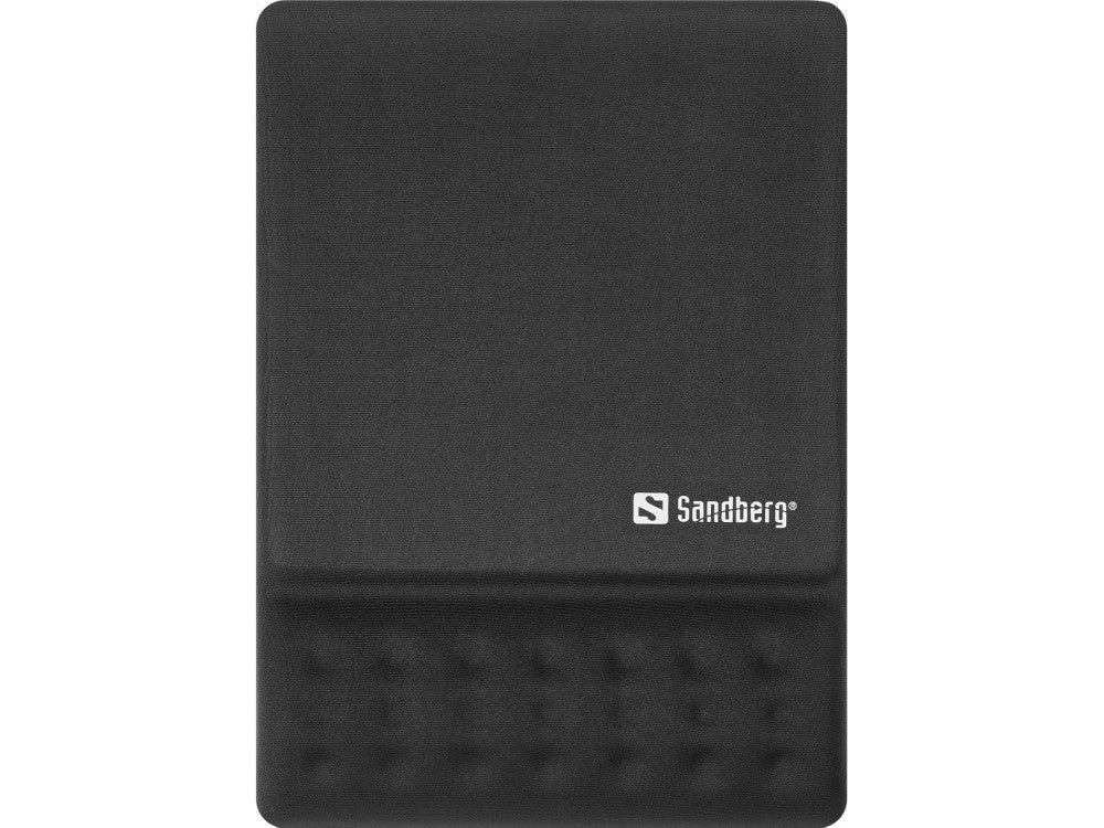 Sandberg Memory Foam Mousepad Square 265x220mm – Anti-Slip Wrist Rest, Black – view 2