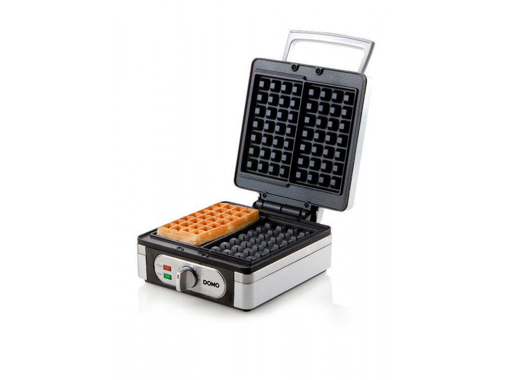 DOMO Waffle Maker 1400W with Adjustable Temperature for Square Belgian Waffles – BPA-Free – view 2