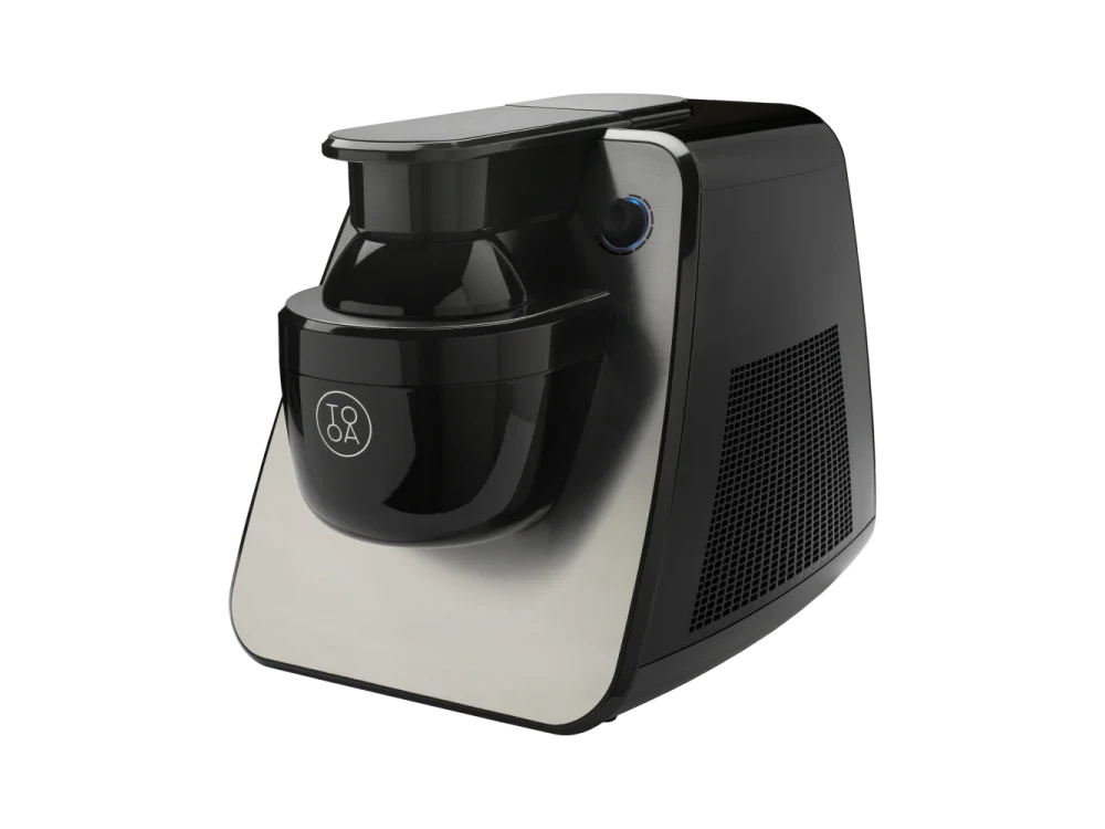 TooA Milano Pro Instant Gelato & Ice Cream Maker – Pod-Based, Made in Italy, Black Inox – view 2