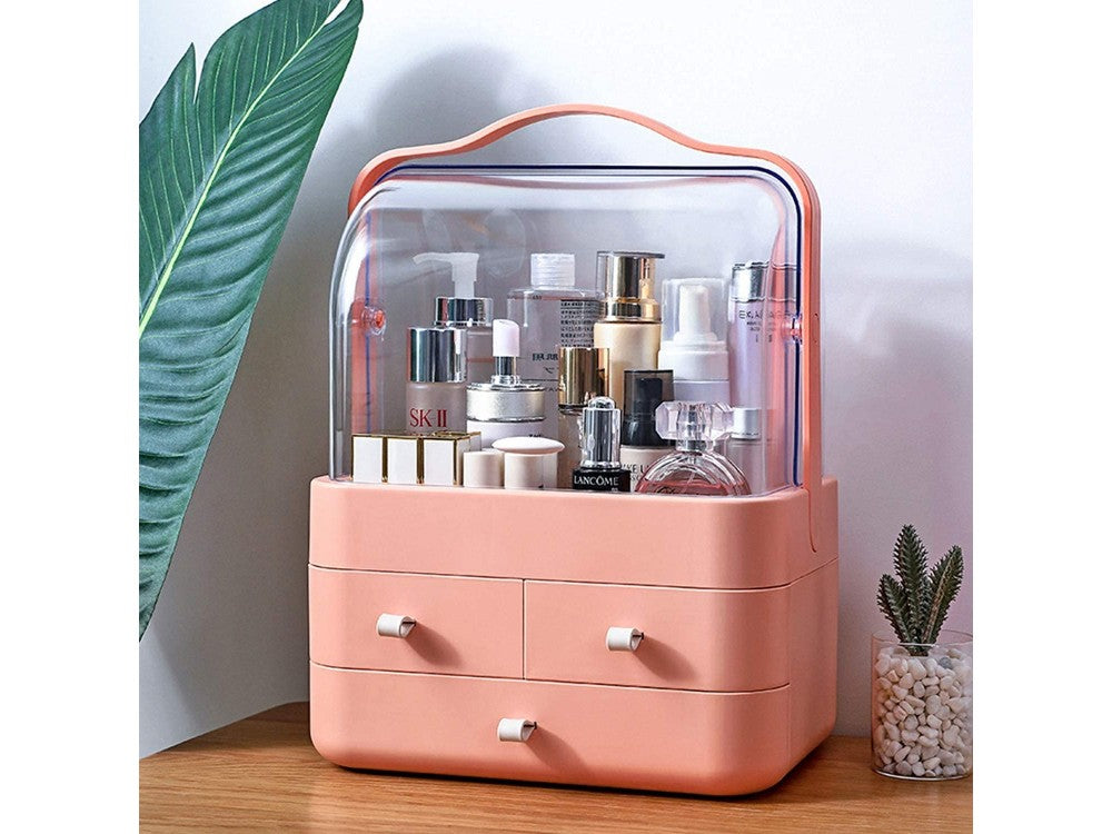 AJ Cosmetics & Jewelry Storage Organizer 34x26cm – Light Peach – view 2