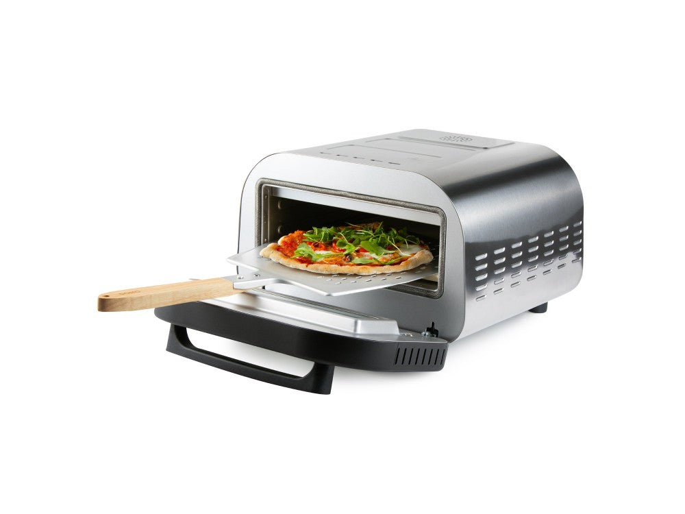 DOMO Pizza Genius Pizza Maker with Cordierite Stone Up to 450°C, PFAS-free + Pizza Server – view 2
