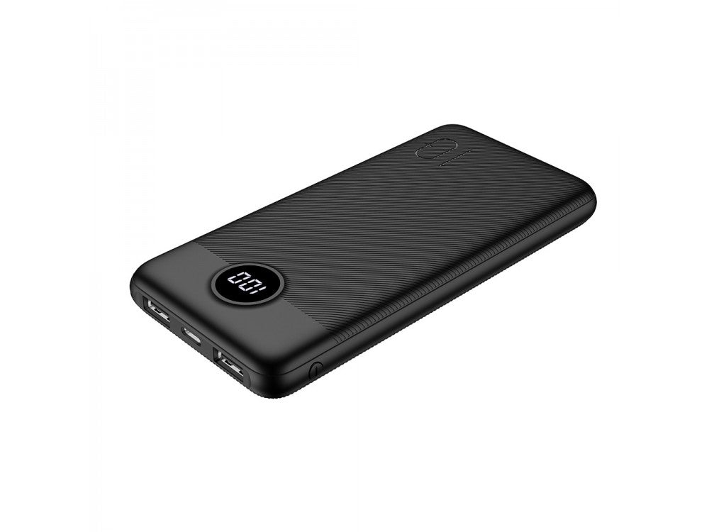 Veger L10S Power Bank 10000mAh 20W PD – LCD Display, 2x USB-A & USB-C, Black – view 2