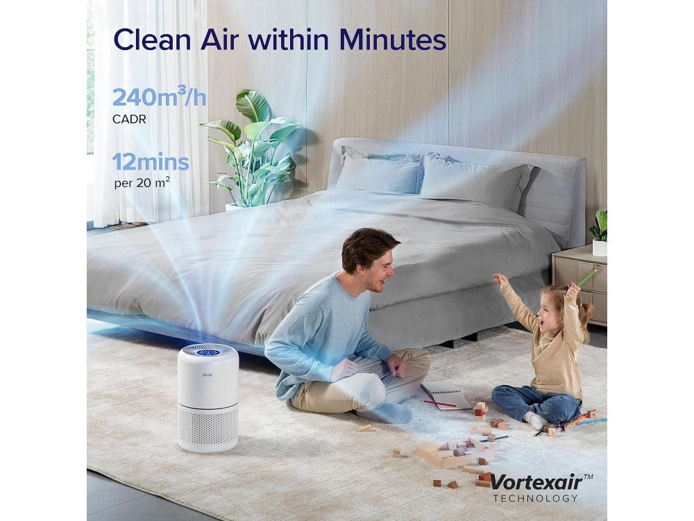 Levoit Core 300S Smart Air Purifier – HEPA, Air Quality Sensor, App & Alexa, up to 100m² – view 2