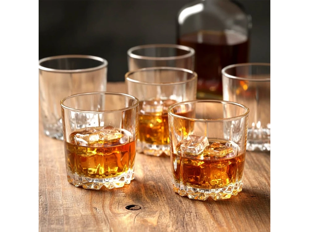 Vilde Whiskey Glasses Set of 6 × 280ml – Thick Glass – view 2